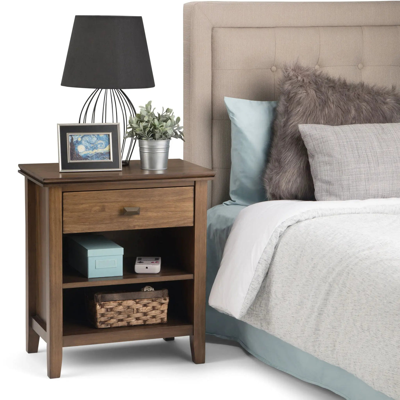 Artisan - Handcrafted Bedside Table by HouseOfZazla