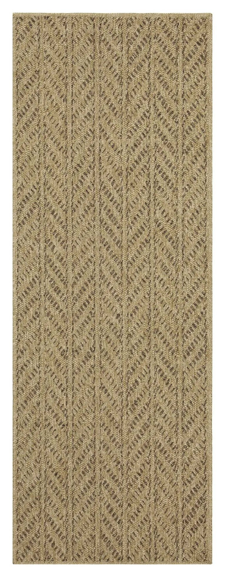 Earth GC_NTL1013 Jute/Mocha Indoor/Outdoor Area Rug by HouseOfZazla