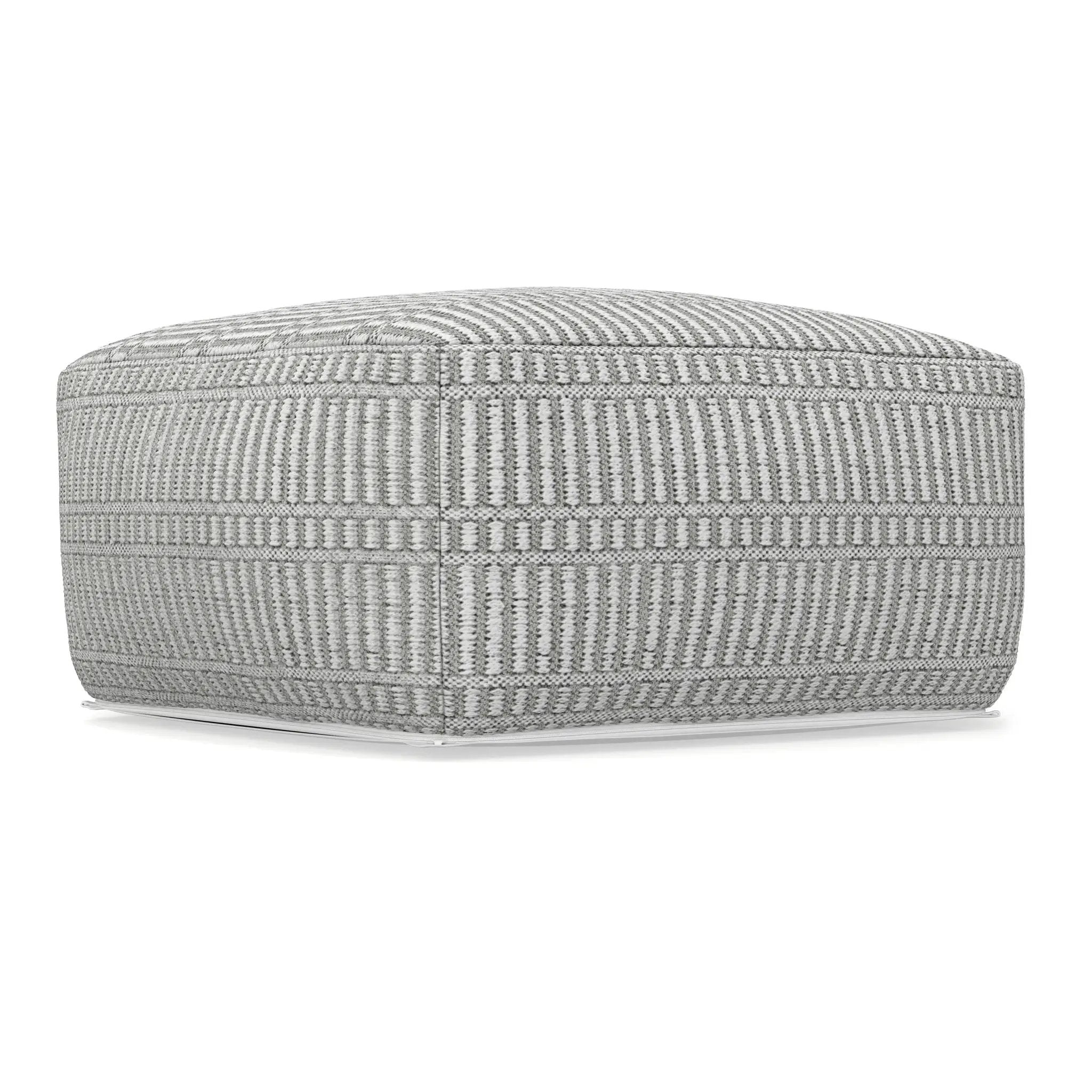Safford - Square Outdoor / Indoor Pouf by HouseOfZazla