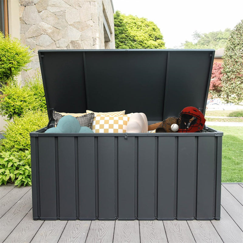 120 Gallon Outdoor Storage Deck Box Waterproof by HouseOfZazla