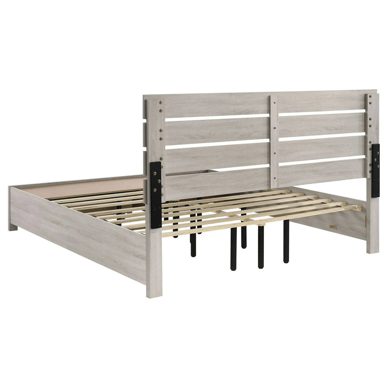 Brantford 4-piece Eastern King Bedroom Set Coastal White by Unique Piece Furniture