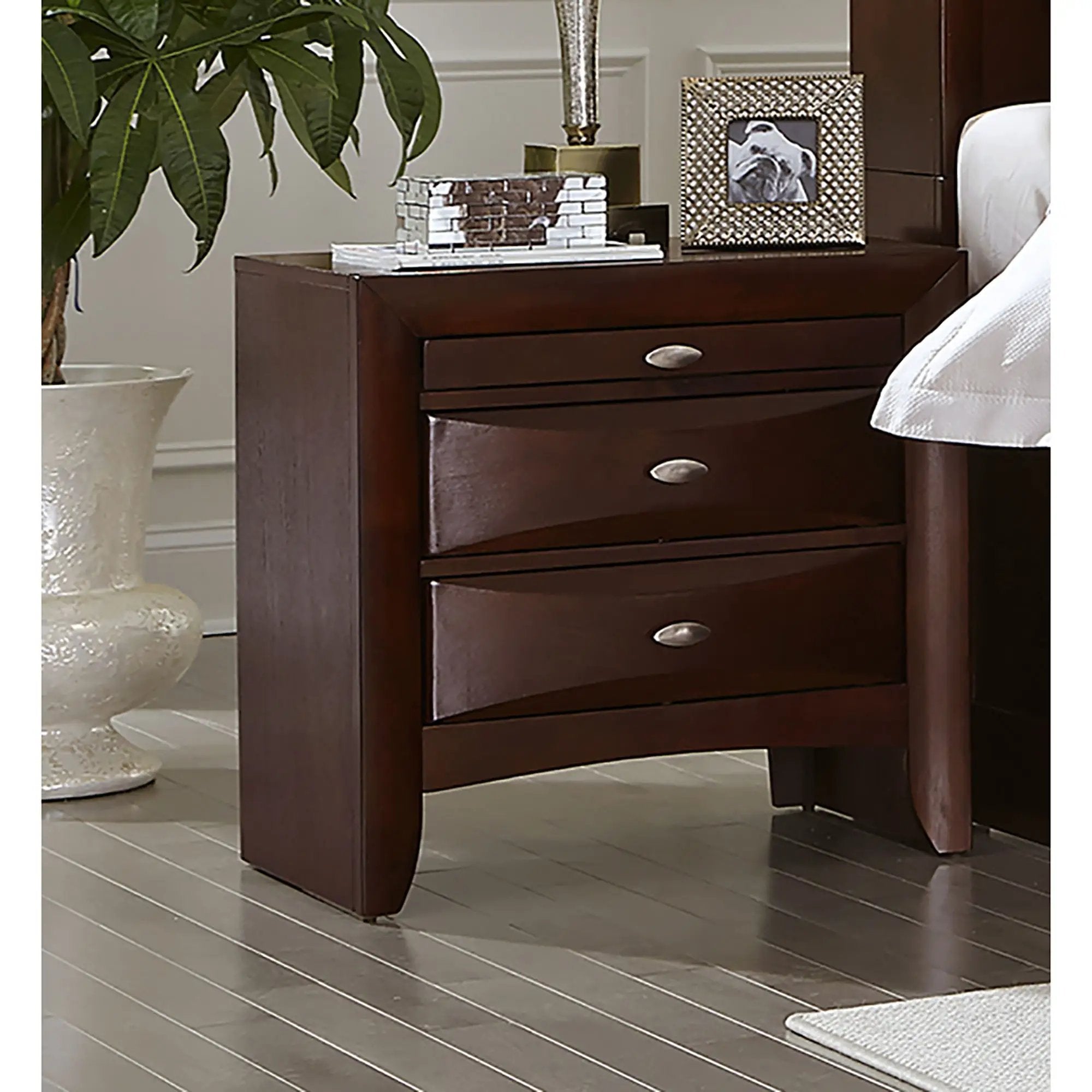 Lucille - Nightstand With Spacious Drawers by Unique Piece Furniture