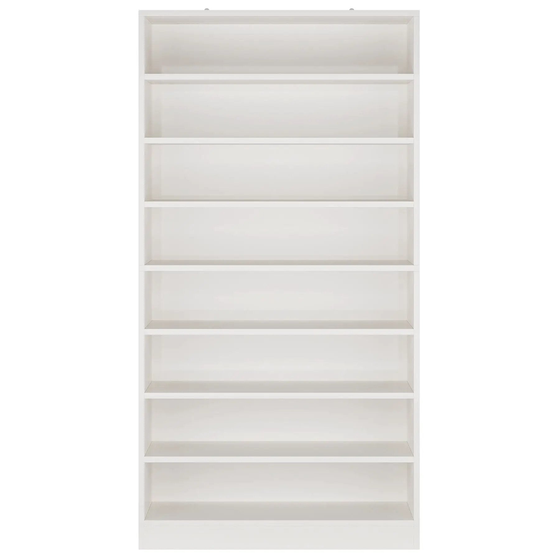 9 Tier Freestanding Shoe Cabinet with Open Design by HouseOfZazla
