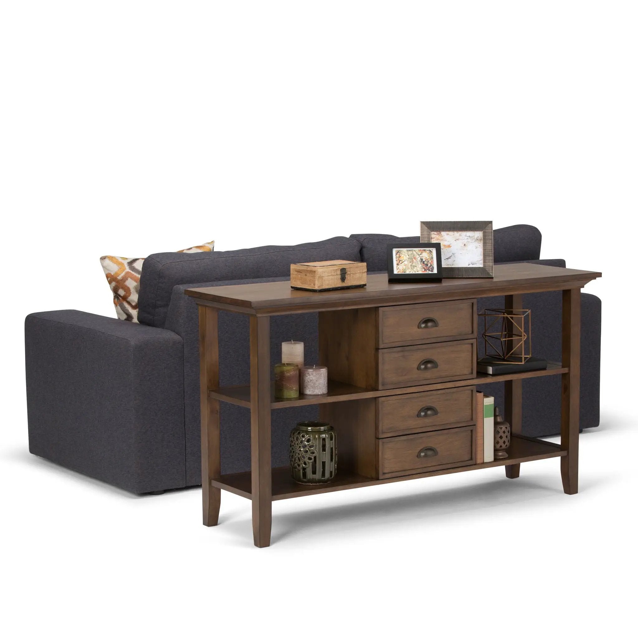 Redmond - Handcrafted Console Sofa Table by HouseOfZazla