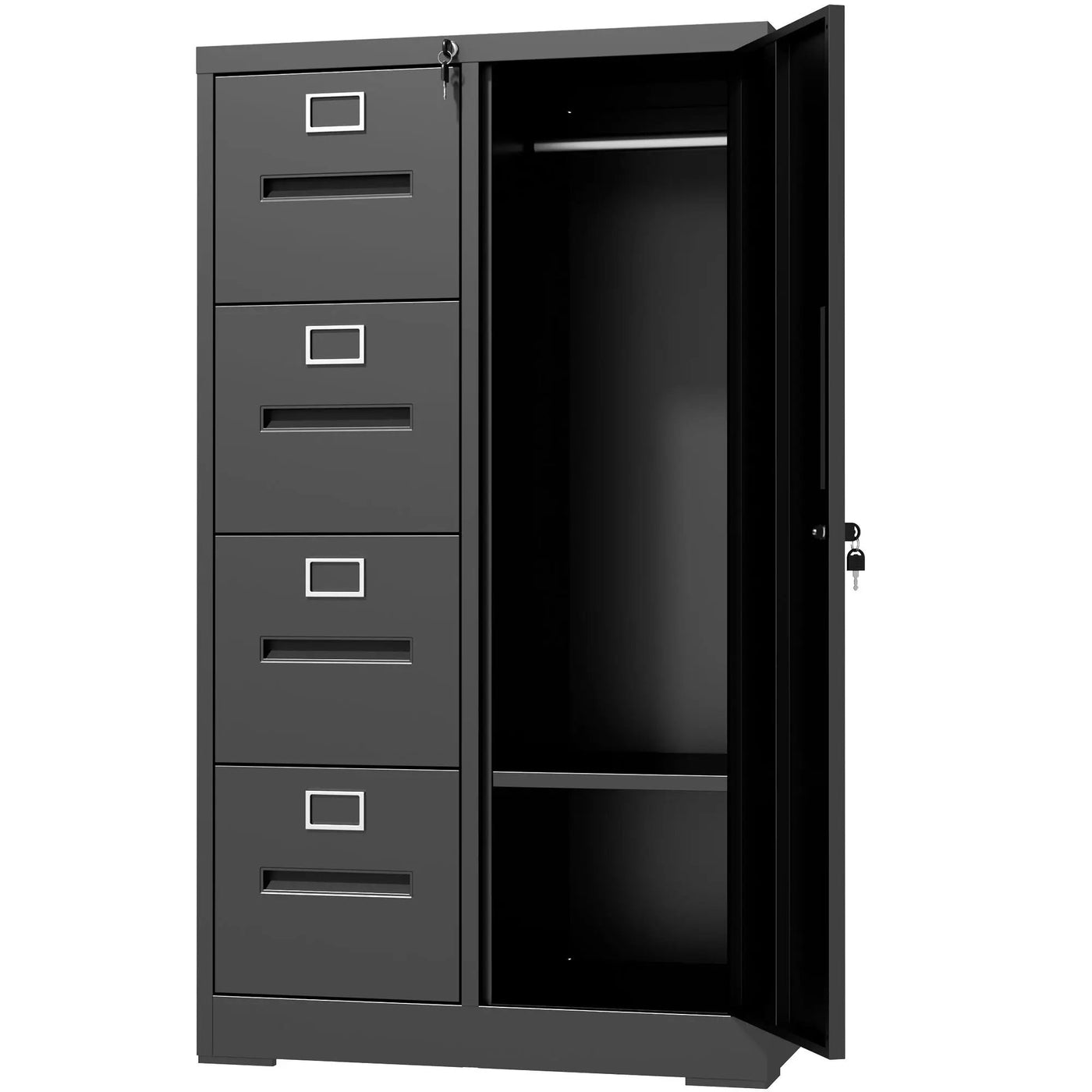 Storage Vertical Filing Cabinet With Lock by HouseOfZazla