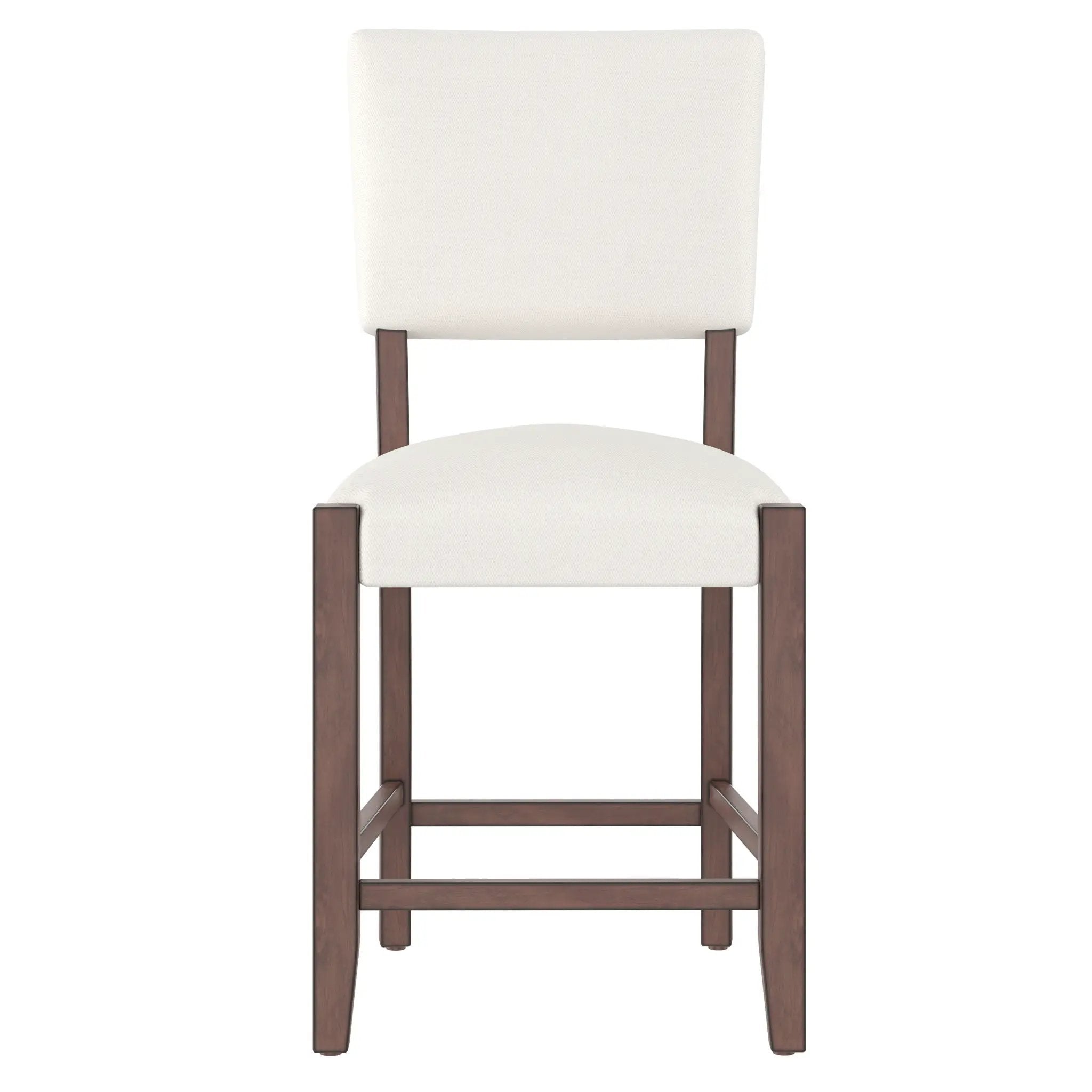 5 Piece Counter Height Dining Set With 4 Upholstered Chairs