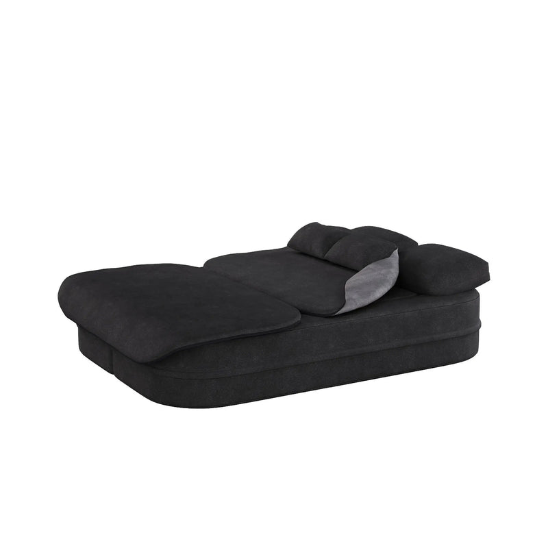 2 In 1 Foldable Sofa Bed With Multi Functional Blanket, Floor Lounge Sofa by HouseOfZazla