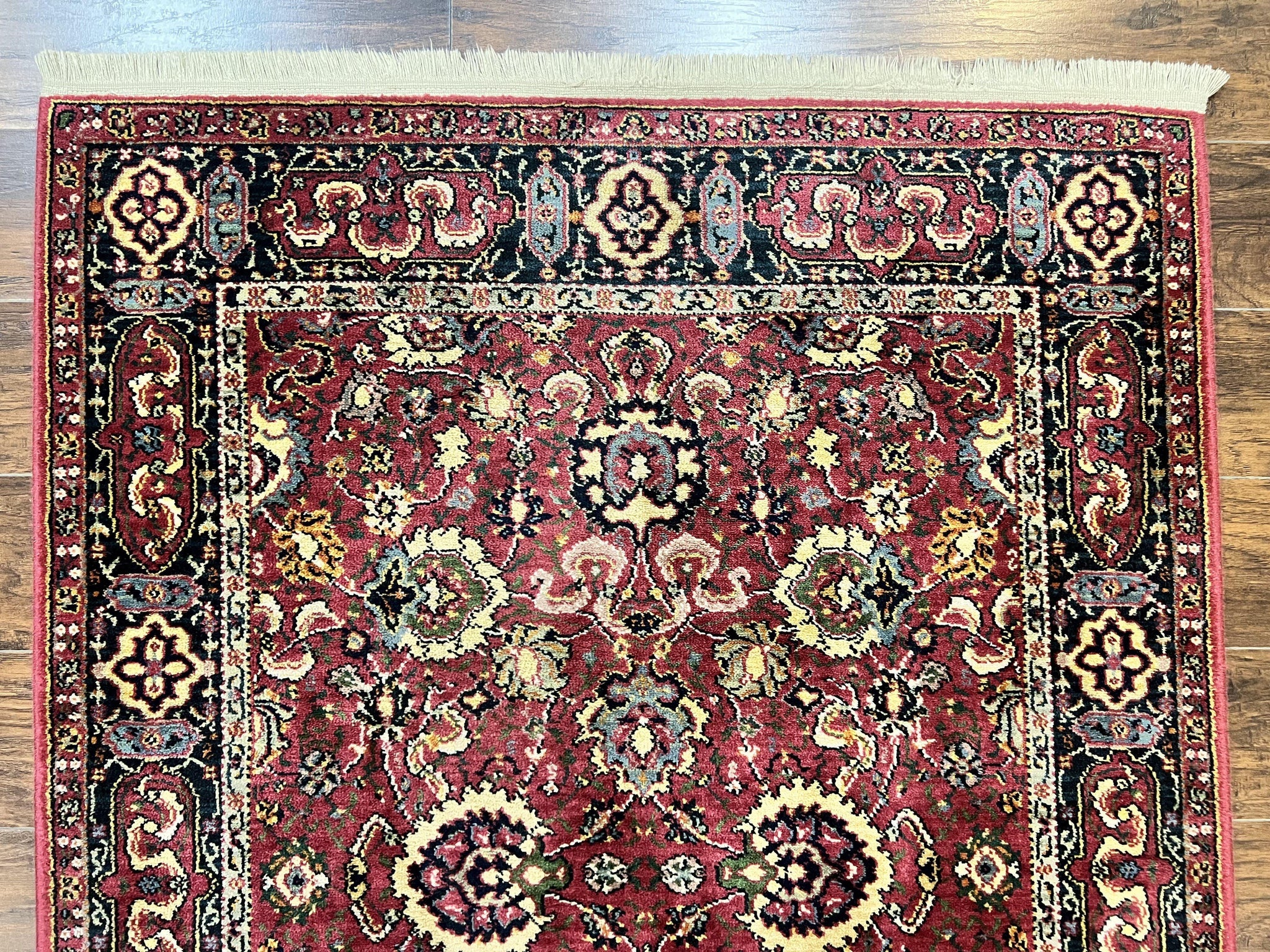 Karastan Rug 4x6, Williamsburg Herati #558, Wool Karastan Carpet, Vintage Karastan Persian Area Rug, Wool Pile by Jewel Rugs