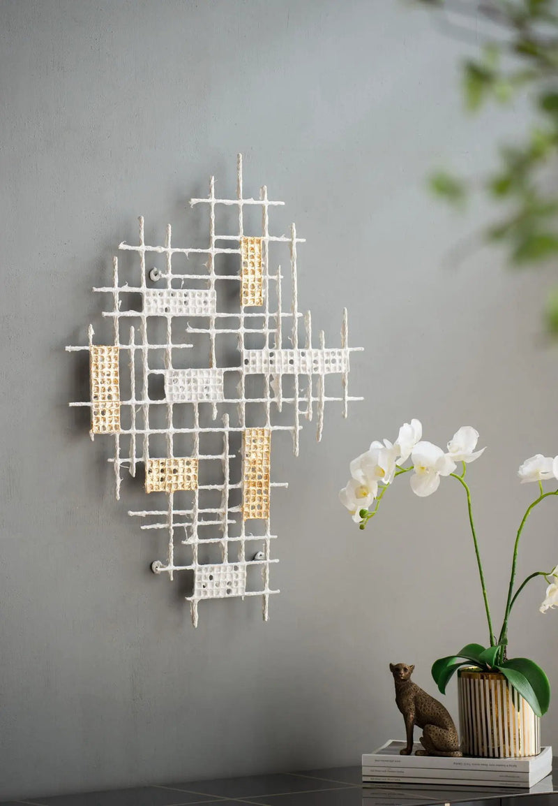 Wall Decor - White / Gold by Unique Piece Furniture
