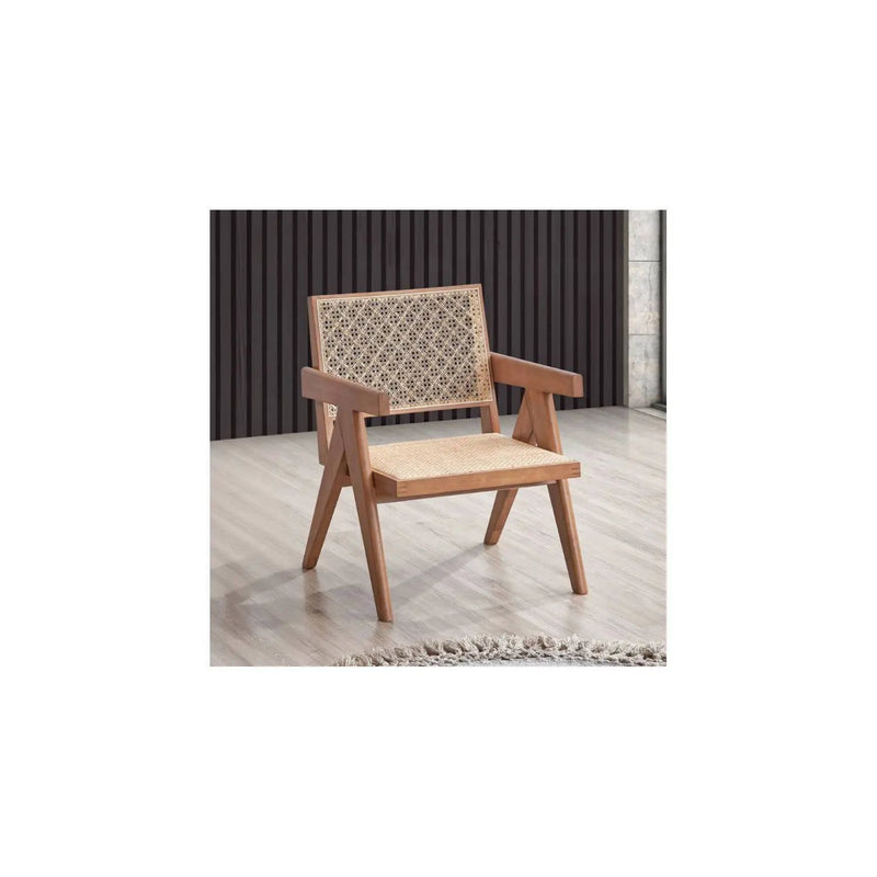 Velentina - Accent Chair - Natural / Rattan by Unique Piece Furniture
