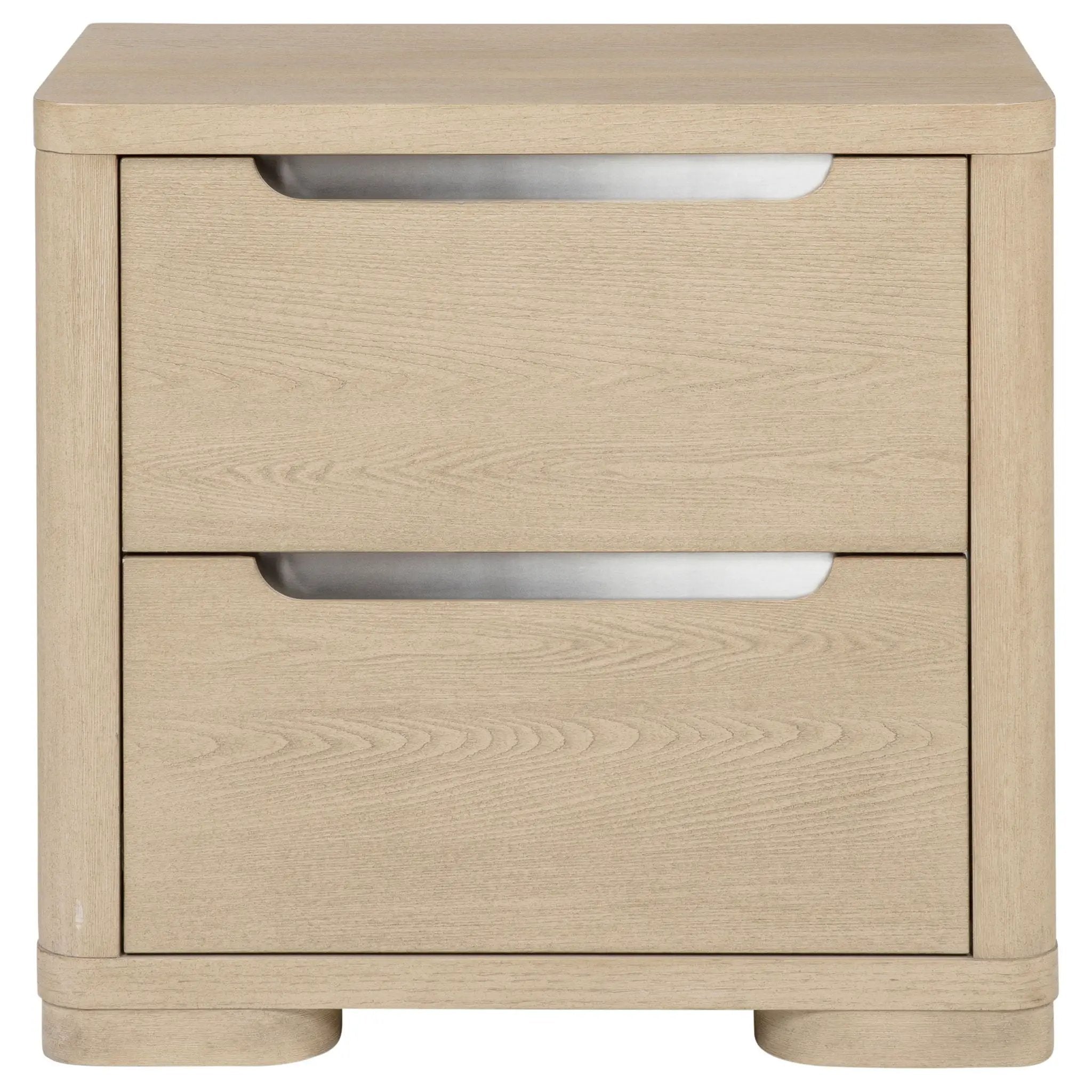 Ladera 2-drawer Nightstand Bedside Table Light Elm by Unique Piece Furniture