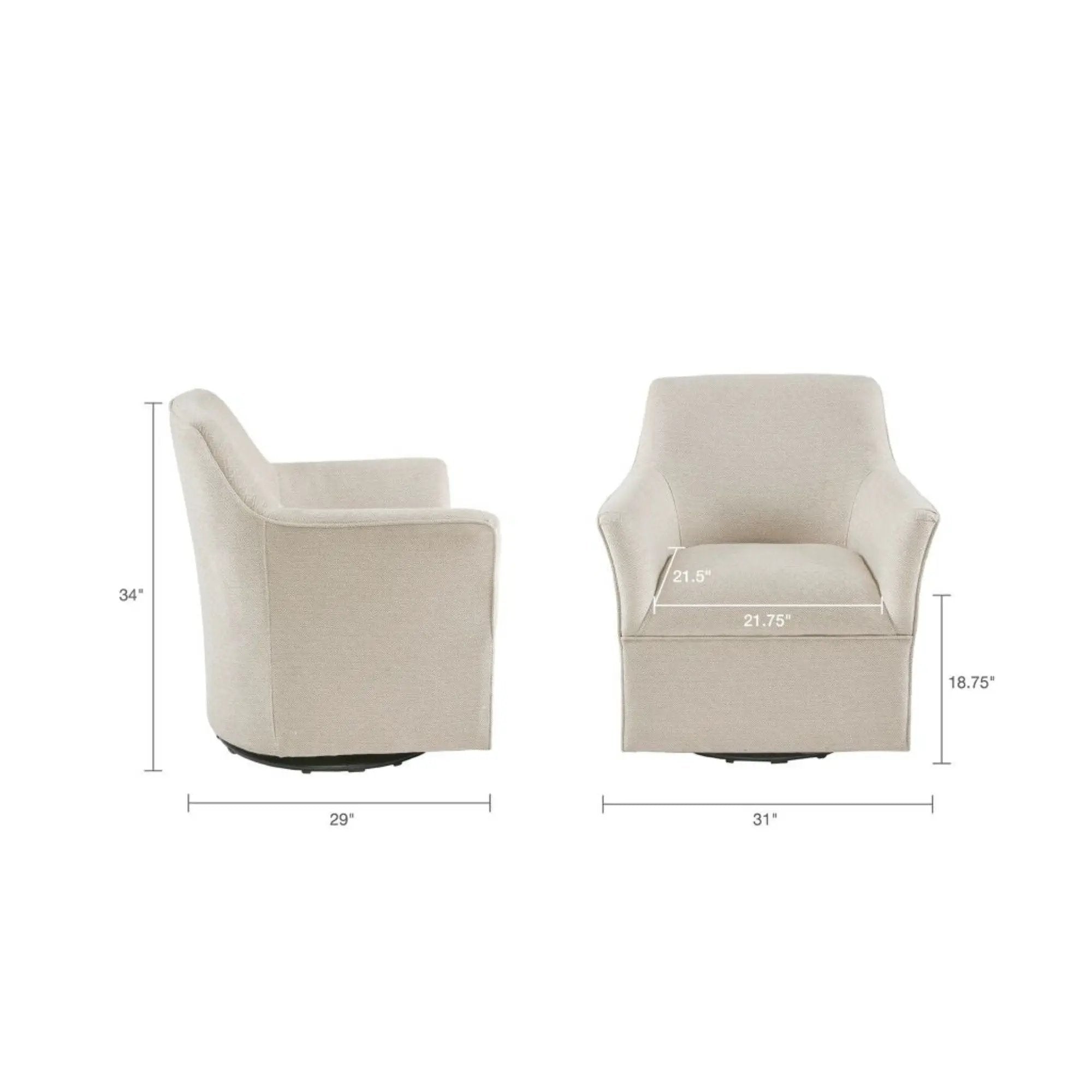 Augustine - Swivel Glider Chair by HouseOfZazla