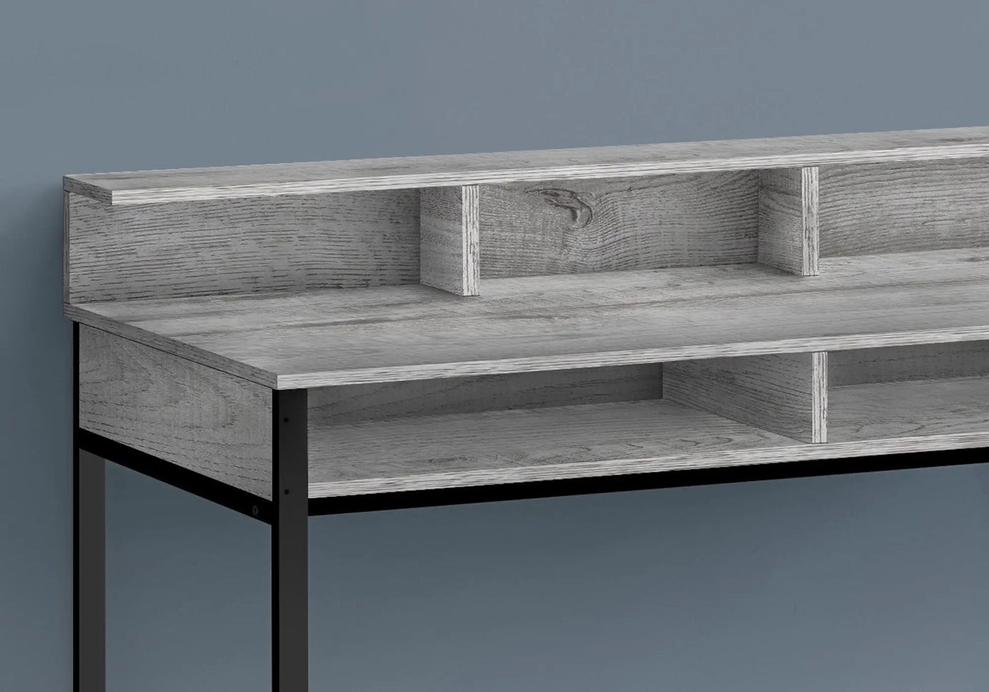 Computer Desk For Home Office, Standing, Storage Shelves, Laptop, Contemporary & Modern by Unique Piece Furniture