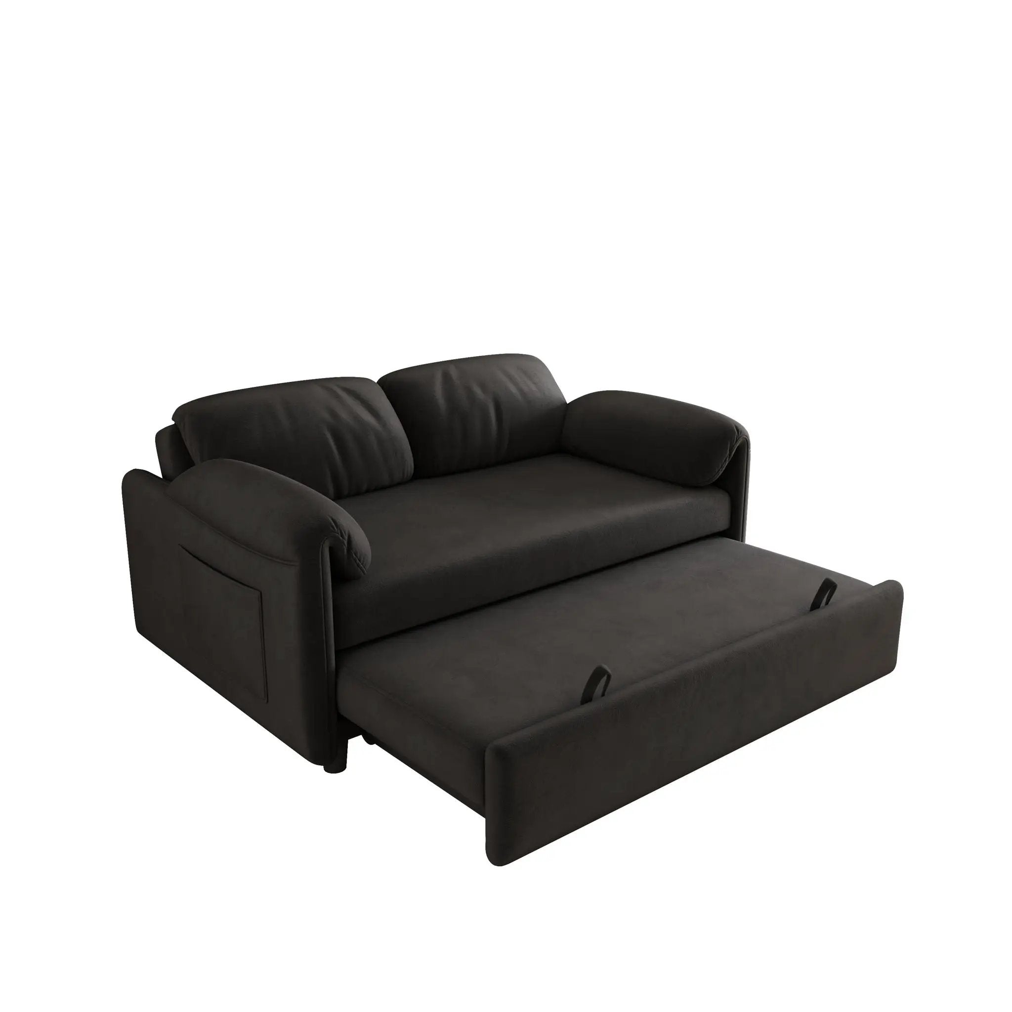 Sofa, Dual Purpose Lounge With Retractable Queen Size Bed by Unique Piece Furniture