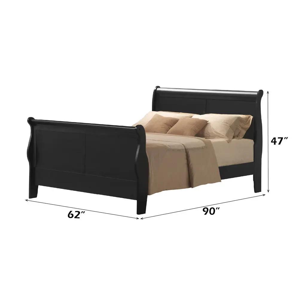 Louis Philippe III - Bed (FB 34"H) by Unique Piece Furniture
