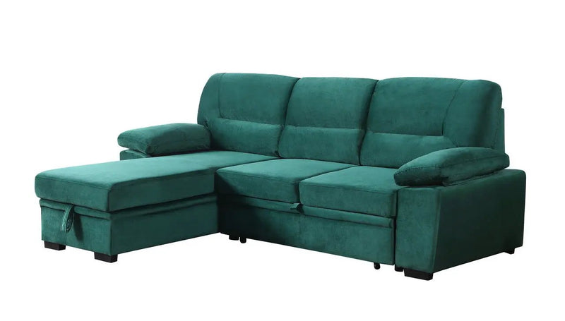 Kipling - Reversible Sleeper Sectional Sofa Chaise by Unique Piece Furniture