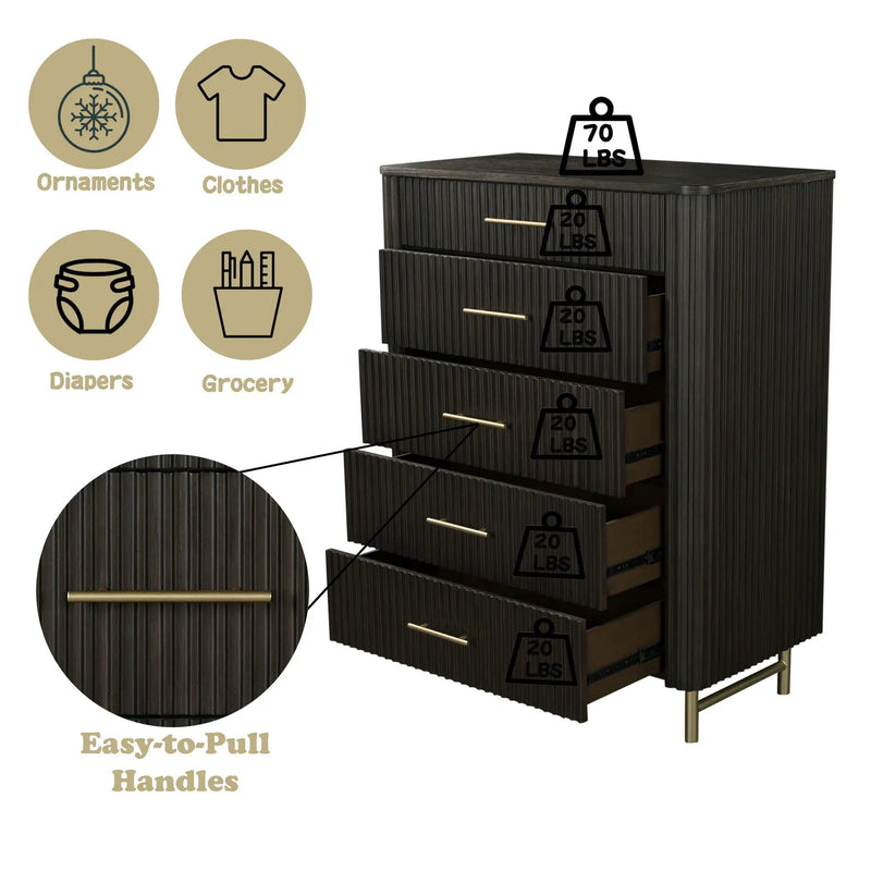 Clayten - Chest - Espresso by Unique Piece Furniture