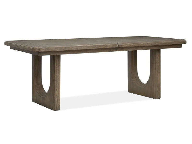 Westbourne - Extendable Trestle Dining Table - Dark Umber by Unique Piece Furniture