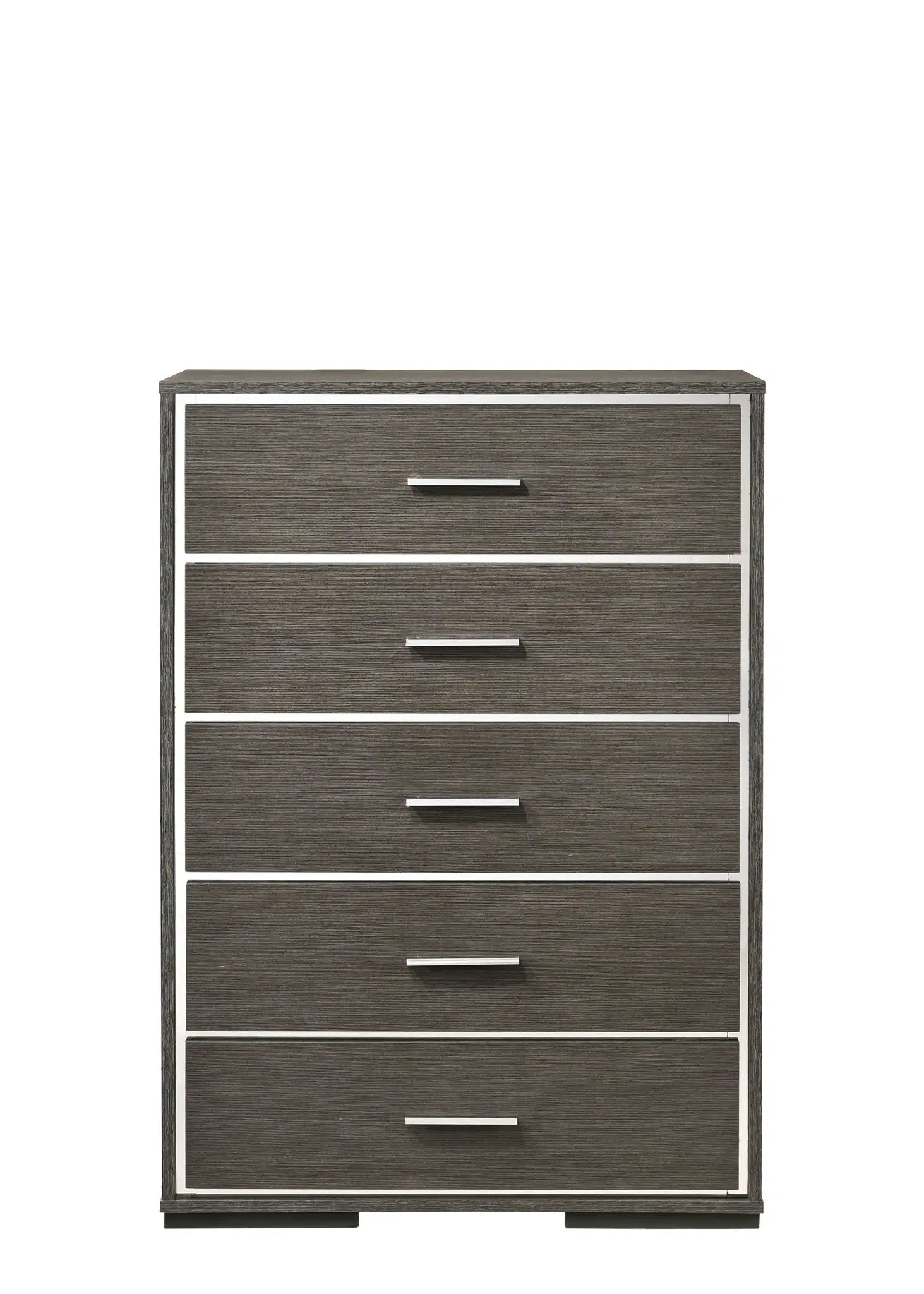 Escher - Chest - Gray / Oak by Unique Piece Furniture