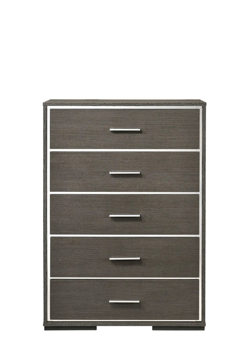 Escher - Chest - Gray / Oak by Unique Piece Furniture