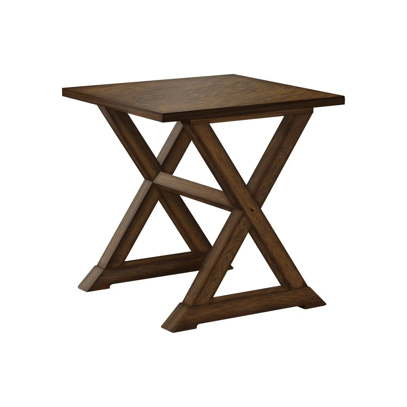 Compact Accent End Table, Square, Transitional by Unique Piece Furniture