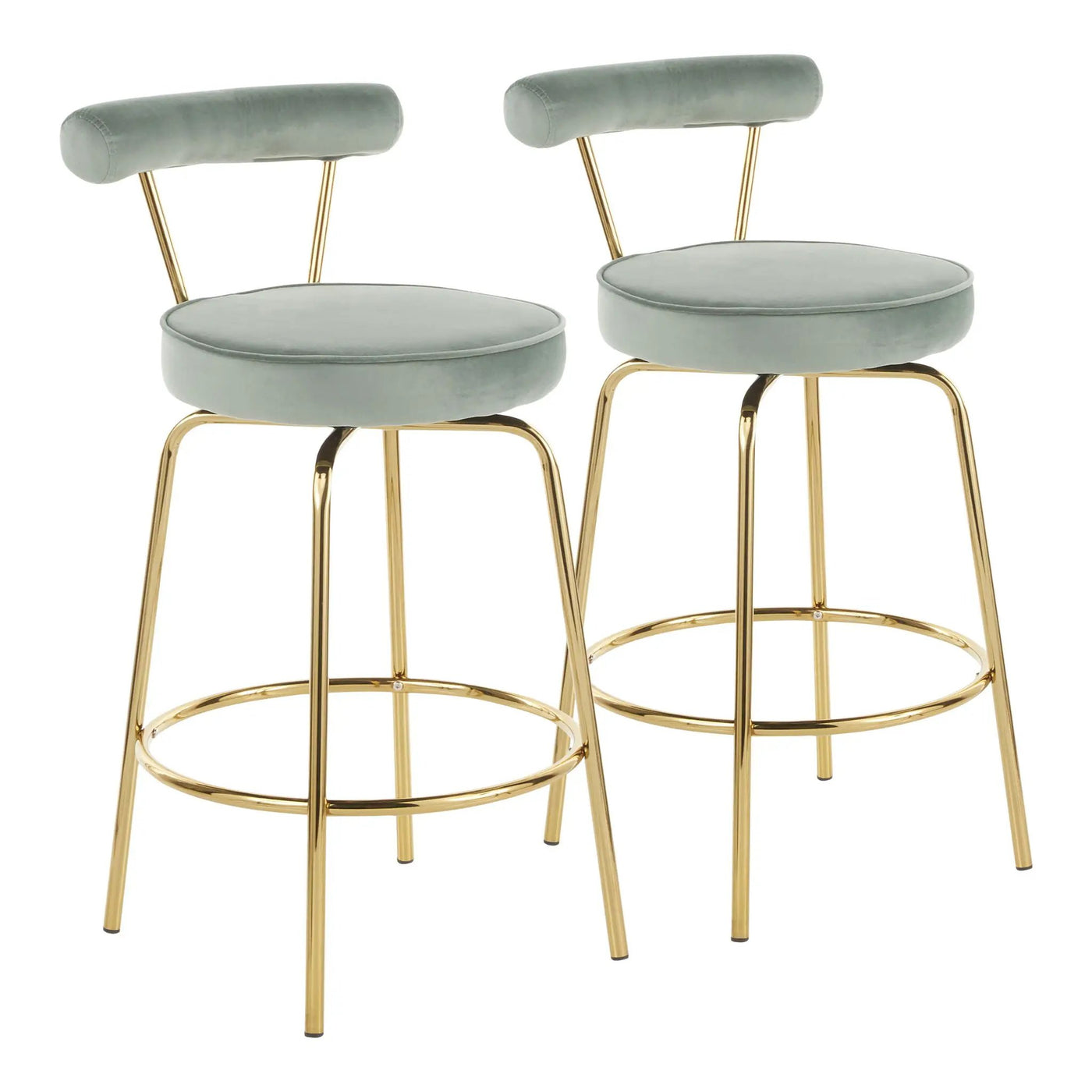 Rhonda - Glam Counter Stool (Set of 2) by HouseOfZazla