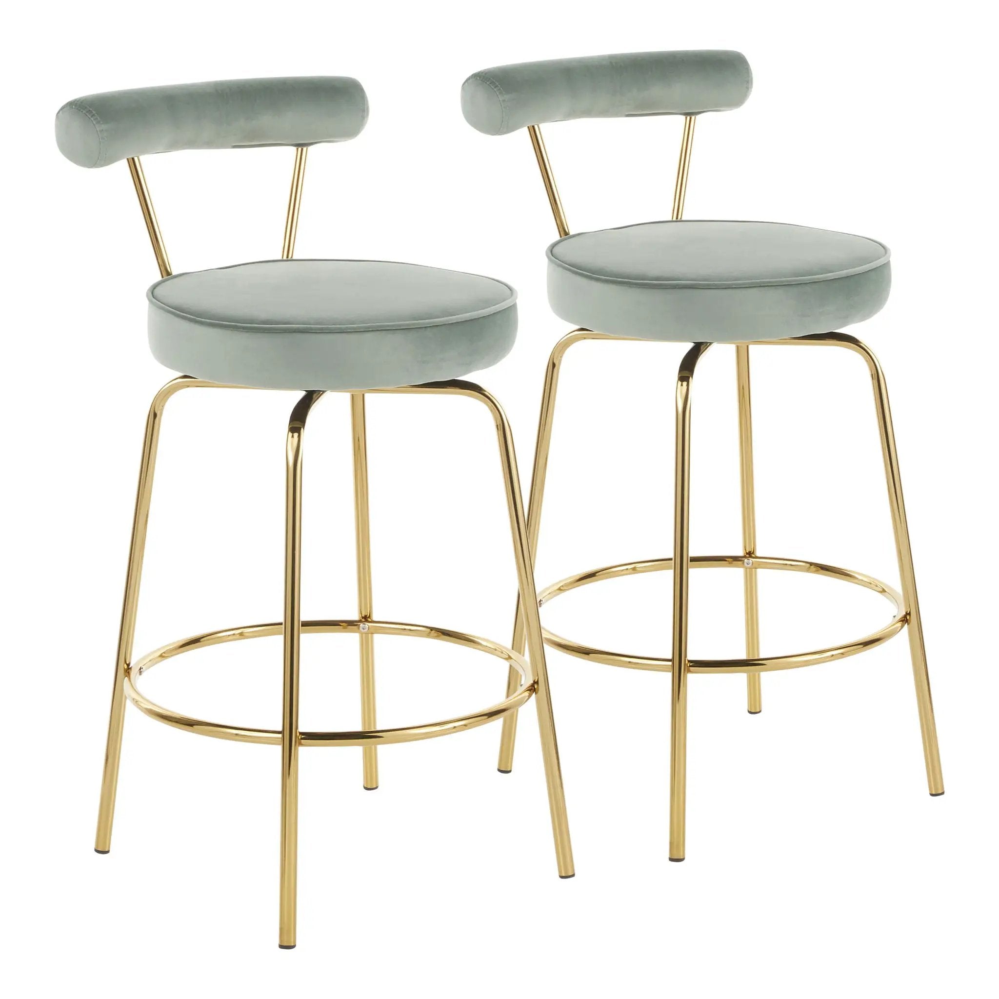 Rhonda - Glam Counter Stool (Set of 2) by HouseOfZazla