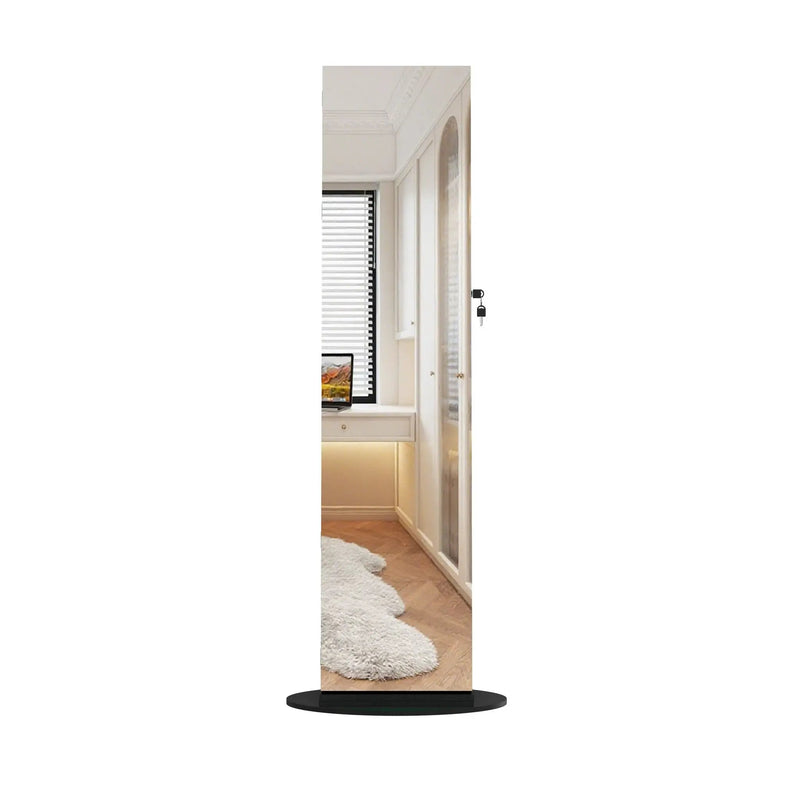 Swivel Jewelry Cabinet With Full Length Mirror by Unique Piece Furniture