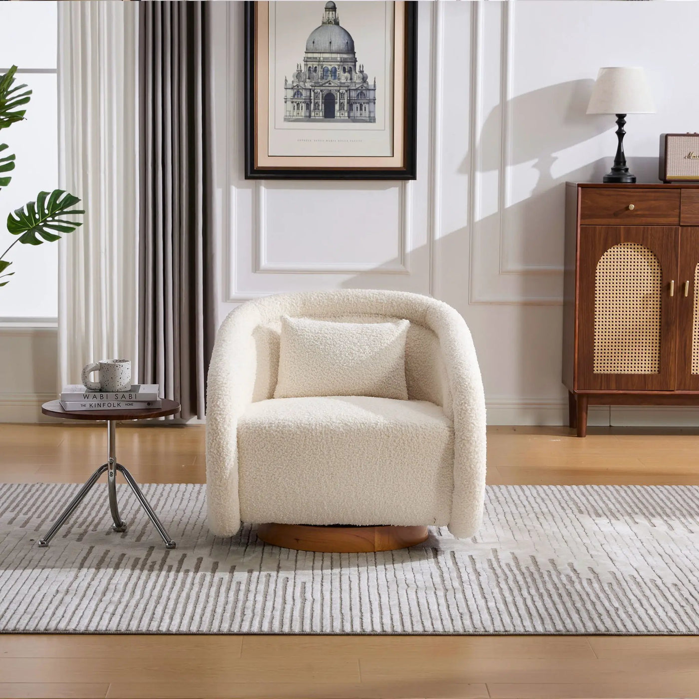 Swivel Accent Chair With 360 Degree Rotating by Unique Piece Furniture