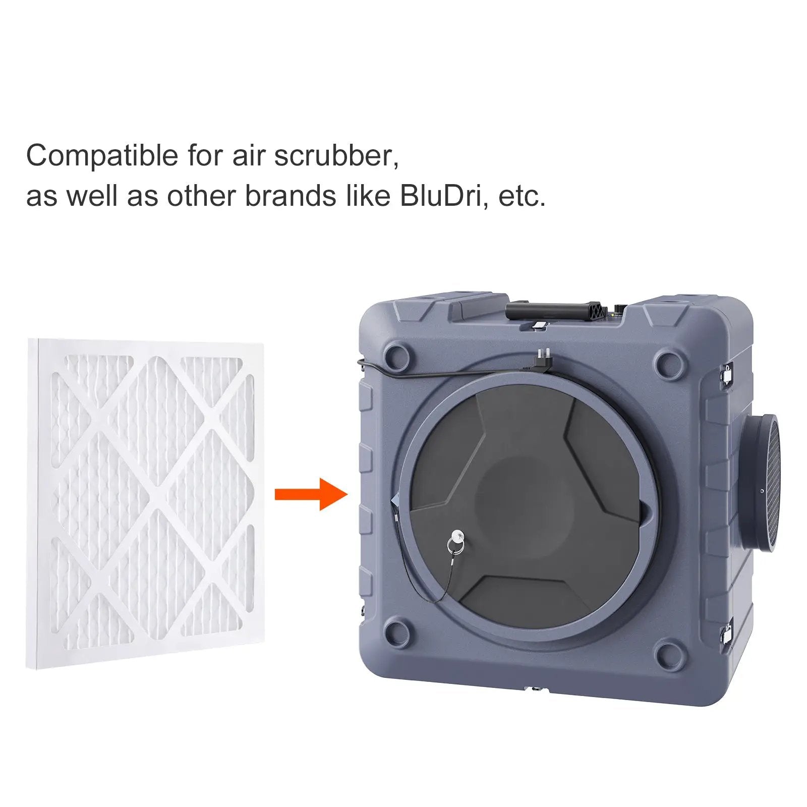 Protective Pre Filters, 5 Pack, 15.75'' x 15.75'' Air Filter Replacement by HouseOfZazla