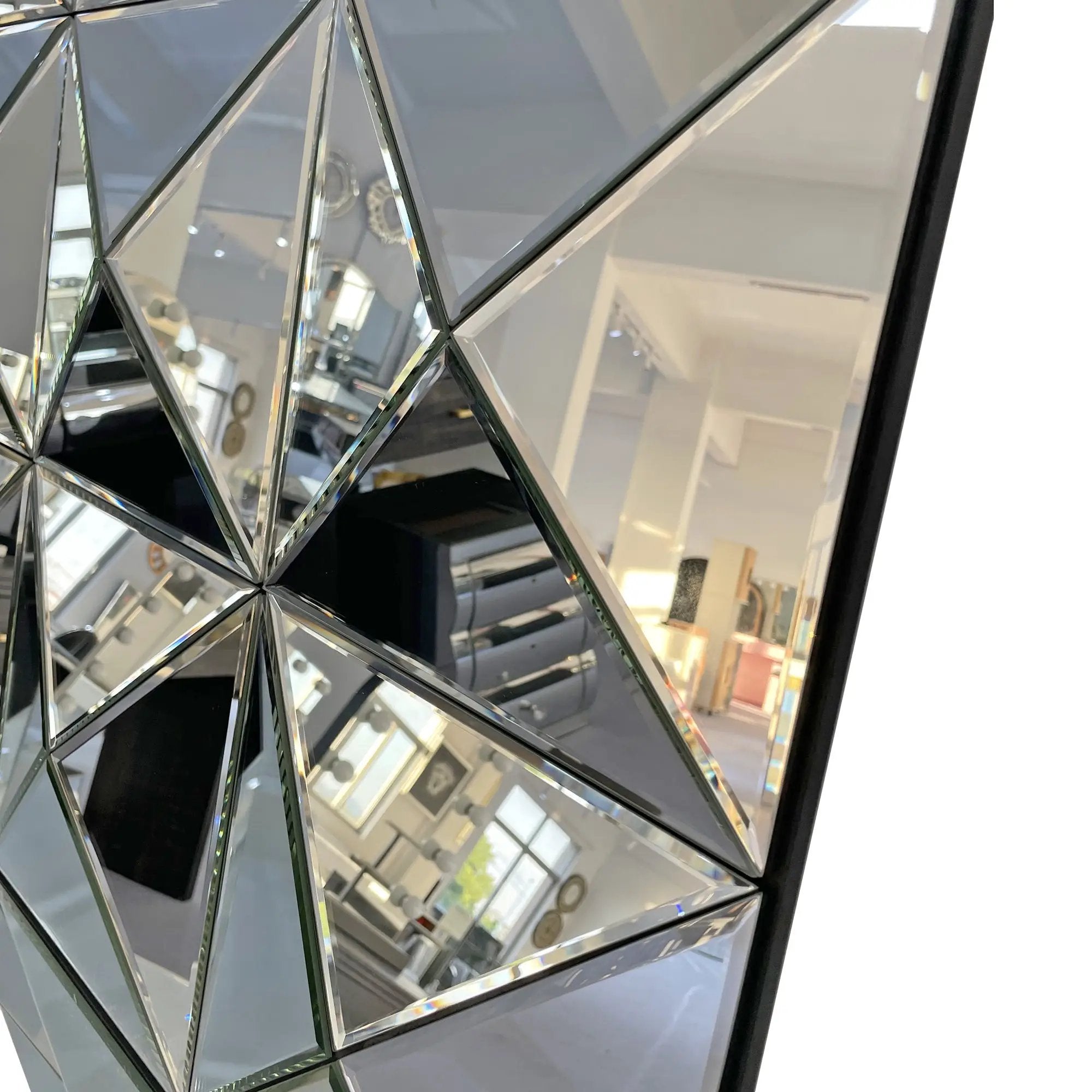 3D Mirror Wall Decor Beveled Glass Wall Mirror by HouseOfZazla