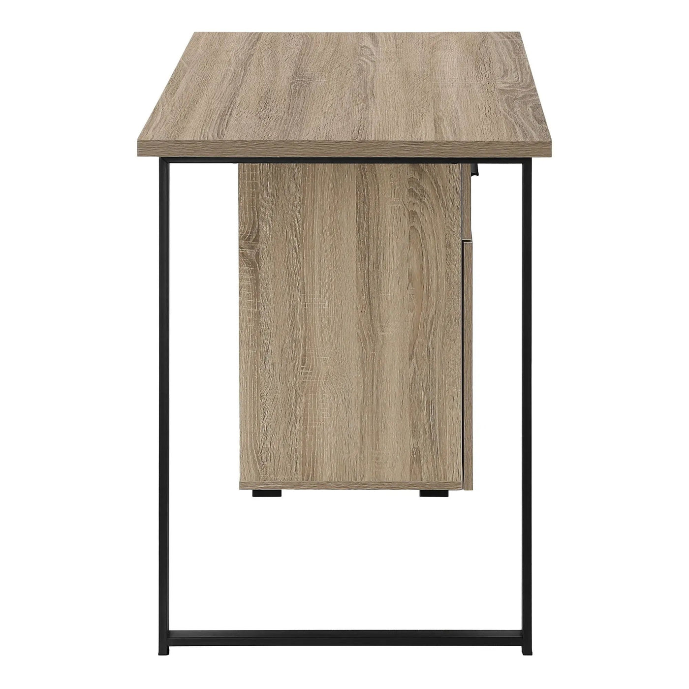 Computer Desk, Home Office, Laptop, Left, Right Set-Up, Storage Drawers, Work, Contemporary, Modern by Unique Piece Furniture