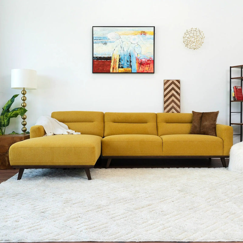 Ella - L-Shaped Sectional Couch by Unique Piece Furniture