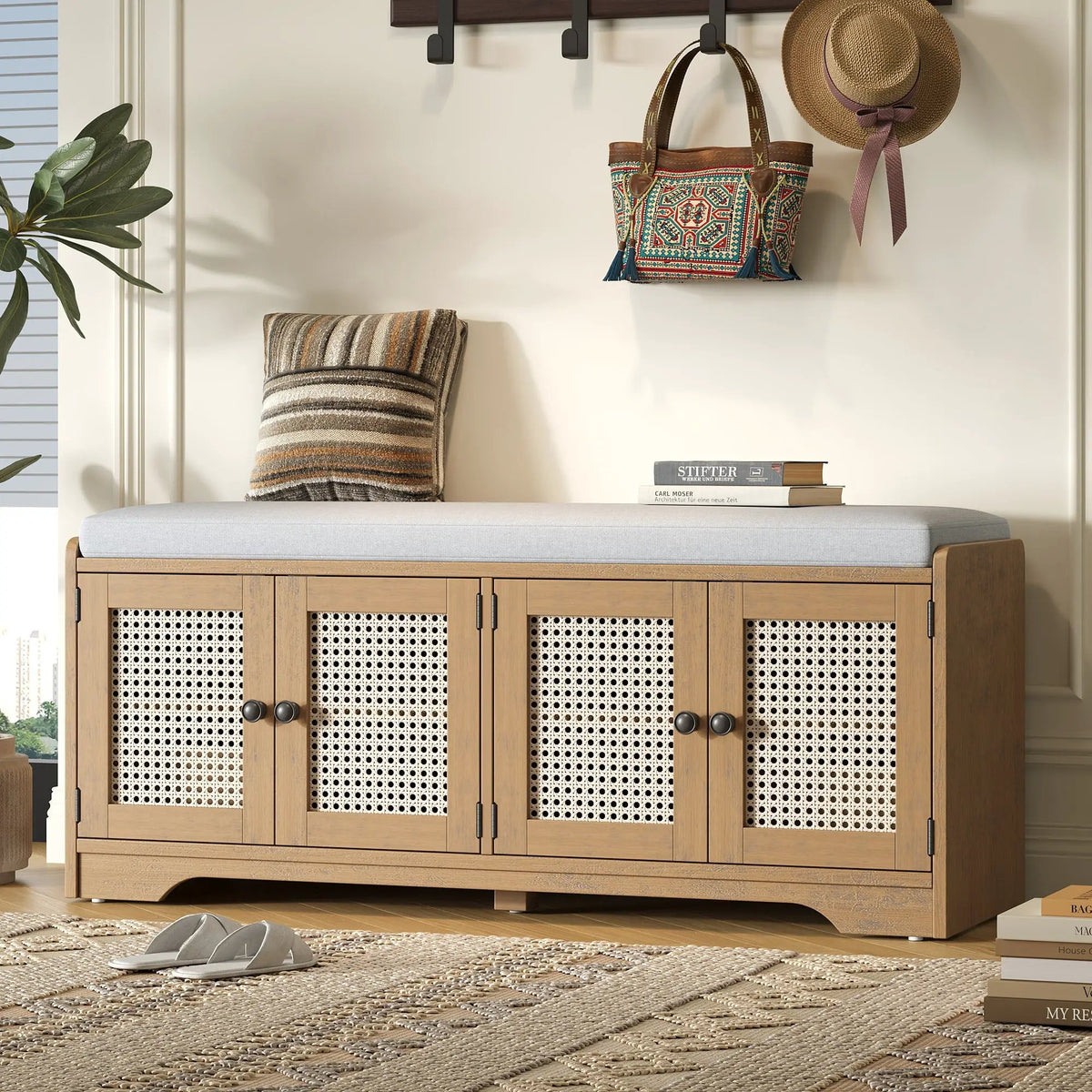 TREXM Rustic Storage Bench by HouseOfZazla