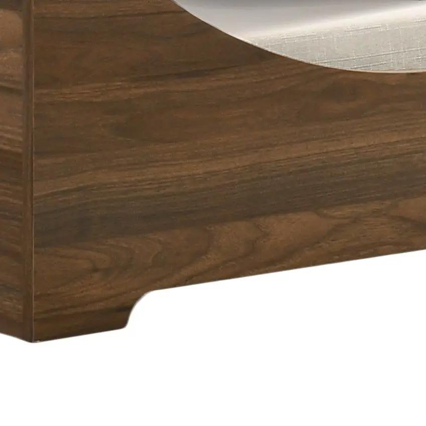 Gibson - Alder Wood Finish Comfy Pet Bed With Cushion - Brown by HouseOfZazla