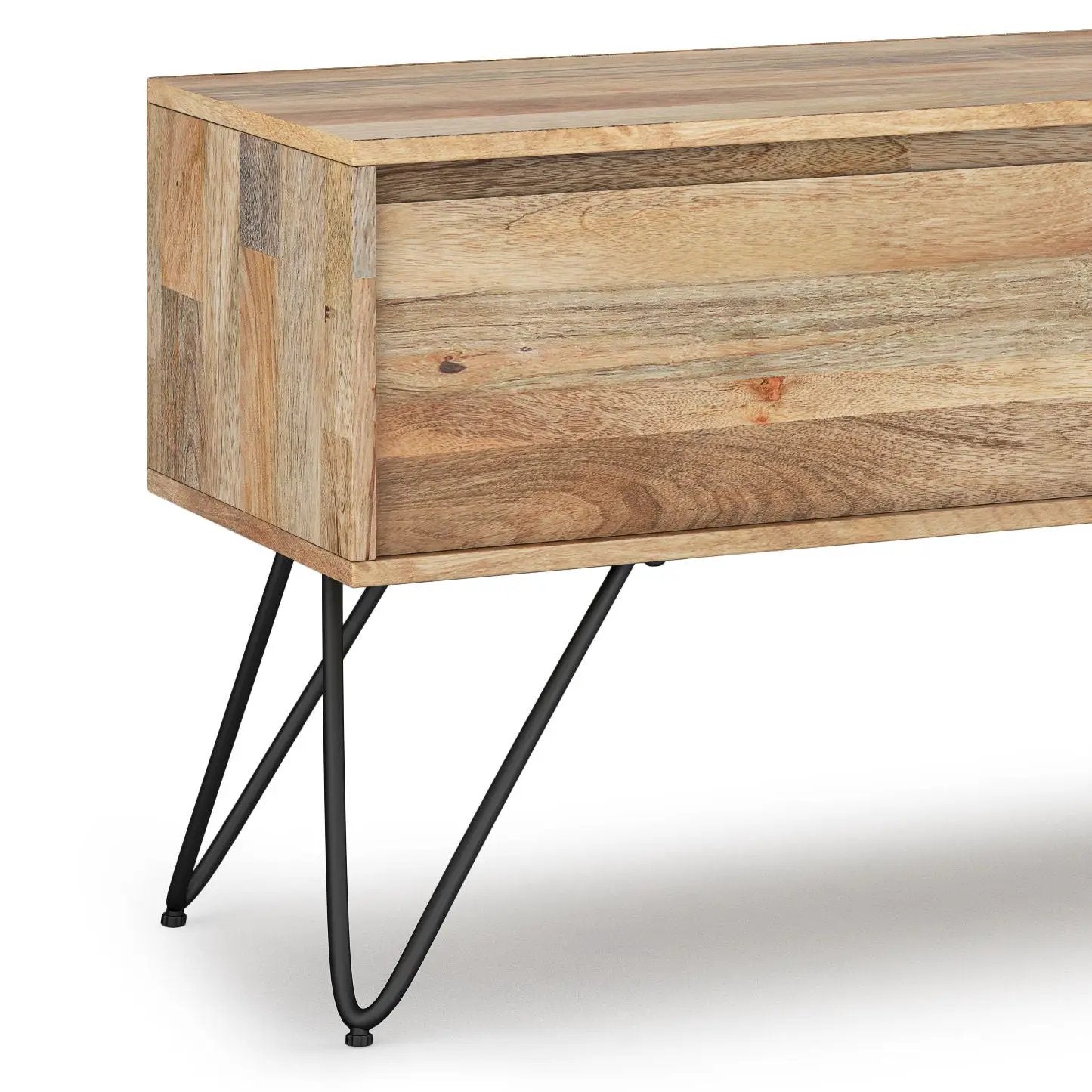 Hunter - Handcrafted TV Media Stand - Natural by HouseOfZazla