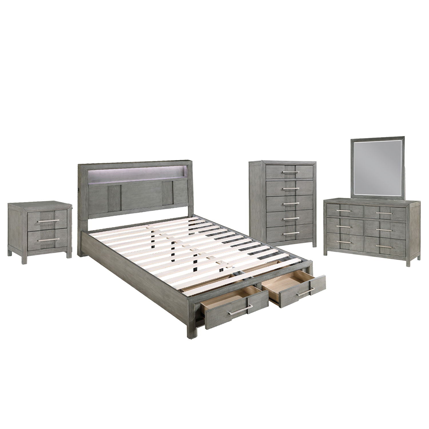 Kenzo - Storage Bedroom Set by HouseOfZazla