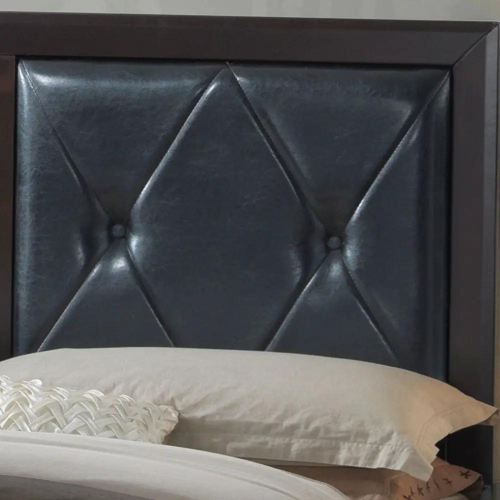 Padded Headboard Bed by HouseOfZazla