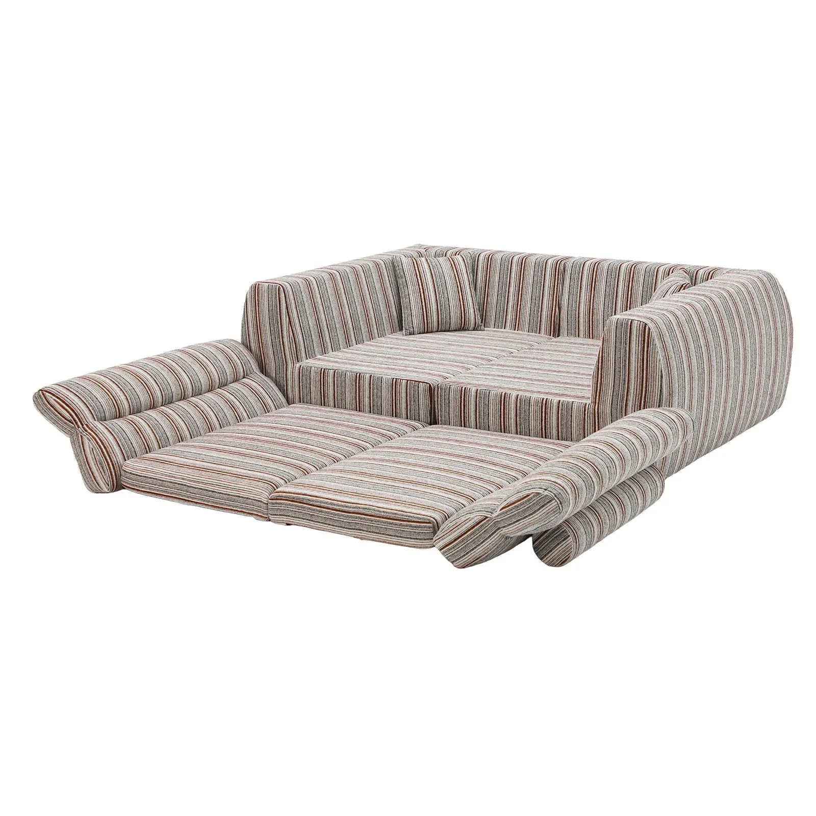 3 Seater, Couch With Throw Pillows For Living Room by Unique Piece Furniture