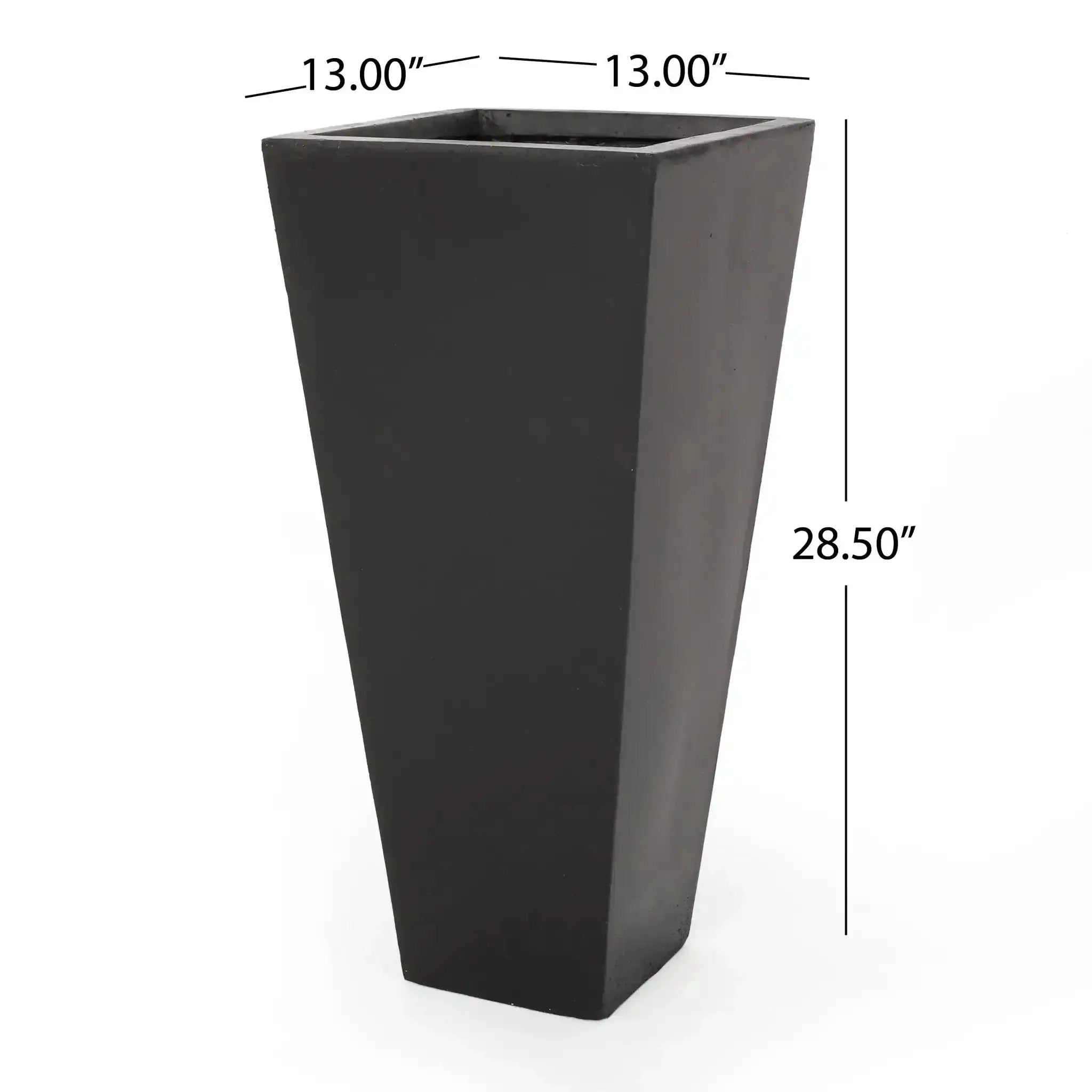 Outdoor Modern Cast Stone Planter by HouseOfZazla