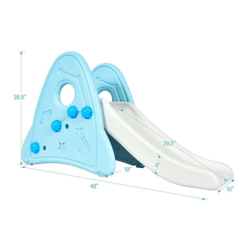 Freestanding Baby Slide Indoor First Play Climber Slide Set for Boys Girls by DirectDeals