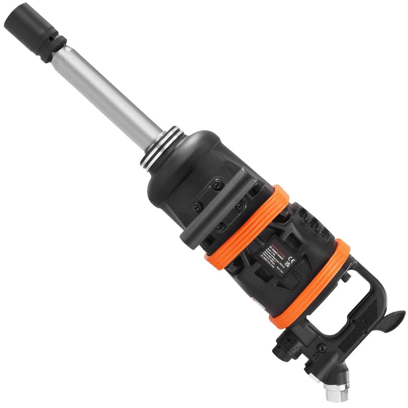 1 Inch Air Impact Wrench with 5175 ft-lbs Torque and 8 Inch Extended Anvil by HouseOfZazla