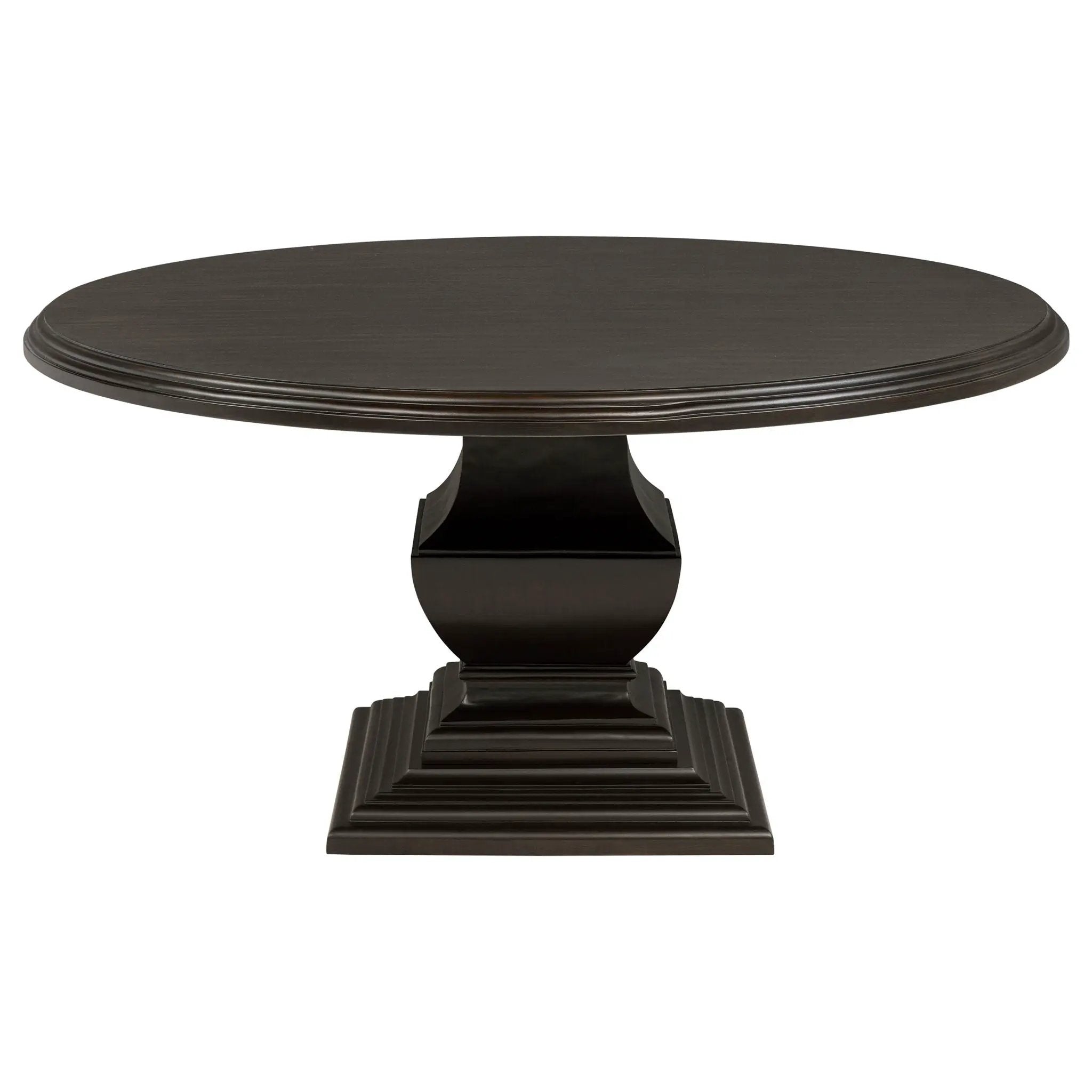 Twyla 7-piece Round Wood Dining Room Table Set Dark Cocoa by Unique Piece Furniture