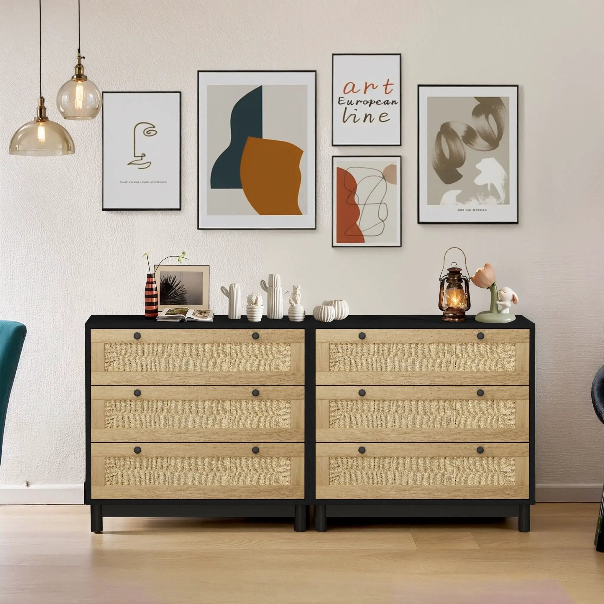 3 Drawer Storage Cabinet For Living Room by HouseOfZazla