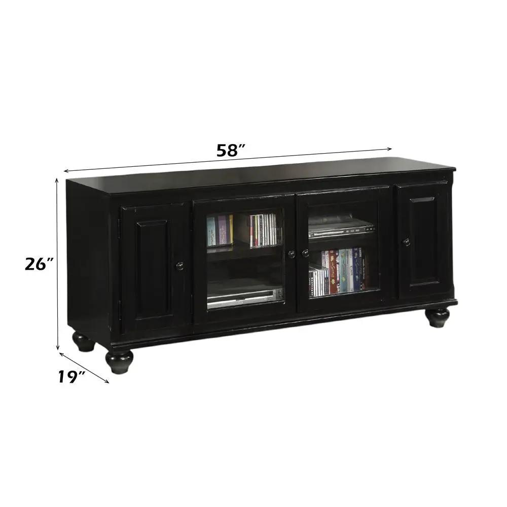Ferla - TV Stand - Black by Unique Piece Furniture