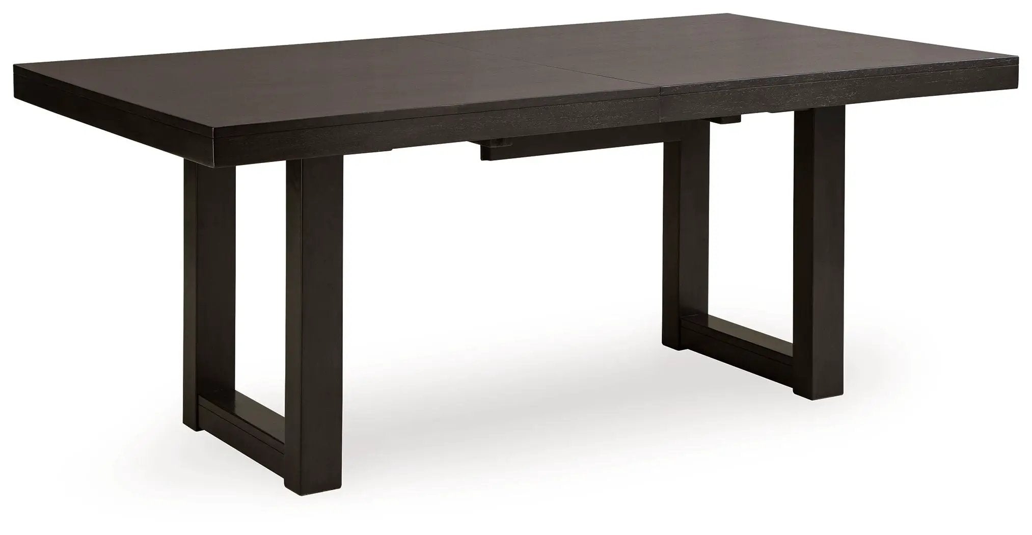 Neymorton - 7 Pc. - Rectangular Extension Table, 6 Side Chairs - Dark Grayish Brown by Unique Piece Furniture