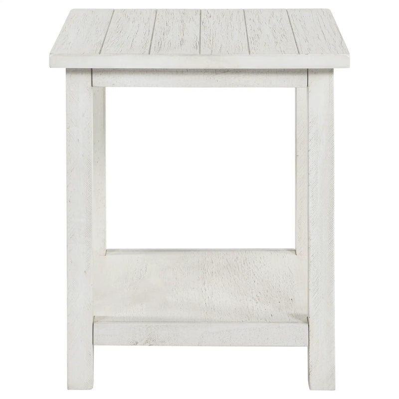 Payne 2-piece Coffee and End Table Set Distressed White by Unique Piece Furniture