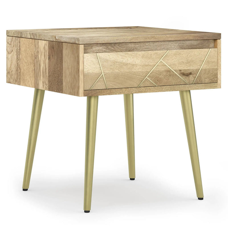 Jager - Side Table - Natural by Unique Piece Furniture
