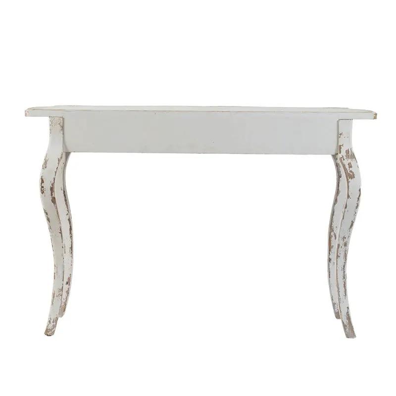 Slimline wash Console Table, For Hallway Living Room Bedroom - White Washed by Unique Piece Furniture