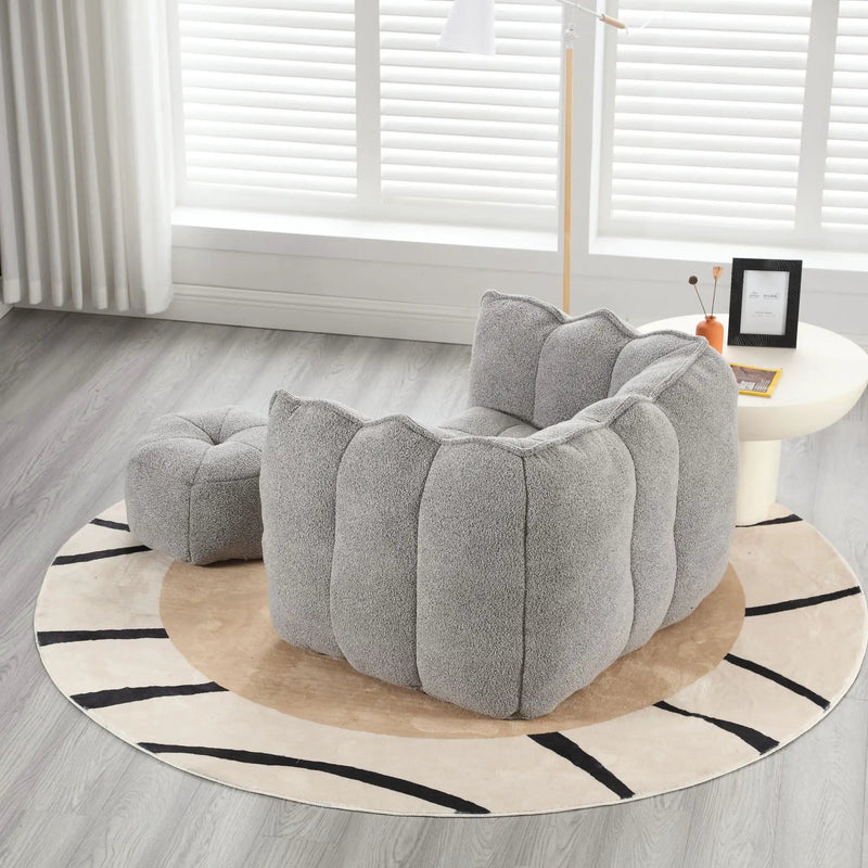 Soft Bean Bag Chair With High Resilient Foam by HouseOfZazla